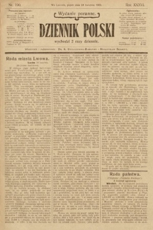 Dziennik Polski (wydanie poranne). 1903, nr 190