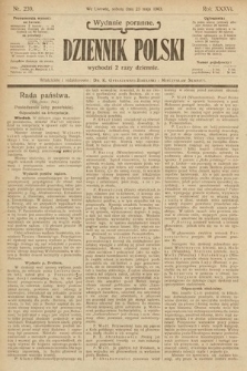 Dziennik Polski (wydanie poranne). 1903, nr 239