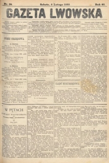 Gazeta Lwowska. 1892, nr 28