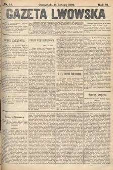 Gazeta Lwowska. 1892, nr 38