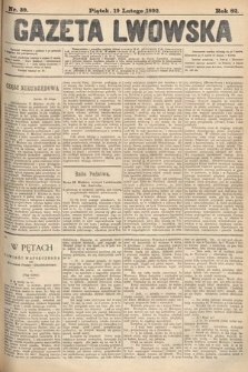 Gazeta Lwowska. 1892, nr 39
