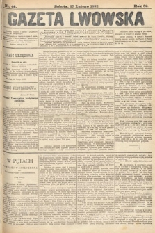 Gazeta Lwowska. 1892, nr 46