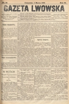 Gazeta Lwowska. 1892, nr 50