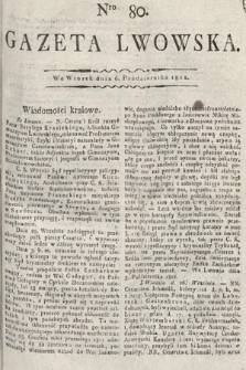 Gazeta Lwowska. 1812, nr 80