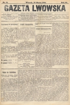 Gazeta Lwowska. 1892, nr 71