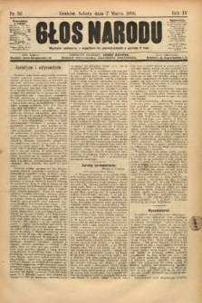 Głos Narodu. 1896, nr 56
