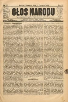 Głos Narodu. 1896, nr 132