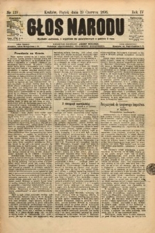 Głos Narodu. 1896, nr 139