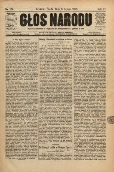 Głos Narodu. 1896, nr 154
