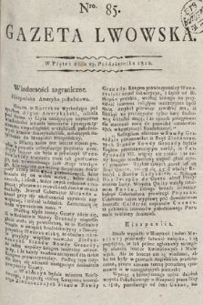 Gazeta Lwowska. 1812, nr 85