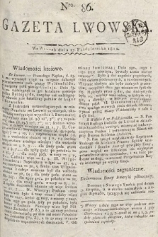 Gazeta Lwowska. 1812, nr 86