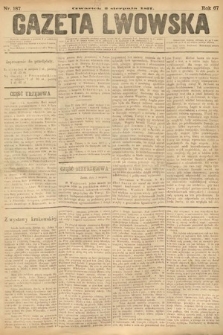 Gazeta Lwowska. 1877, nr 187