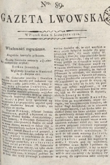 Gazeta Lwowska. 1812, nr 89