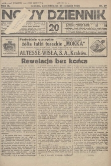 Nowy Dziennik. 1926, nr 20