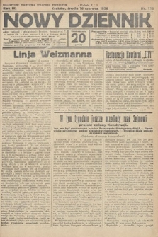 Nowy Dziennik. 1926, nr 133
