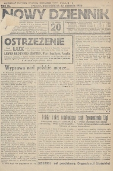 Nowy Dziennik. 1926, nr 191