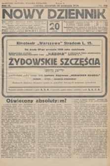 Nowy Dziennik. 1926, nr 218