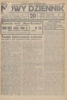 Nowy Dziennik. 1926, nr 287