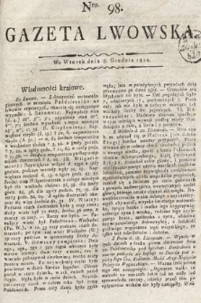 Gazeta Lwowska. 1812, nr 98