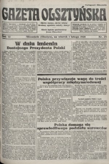 Gazeta Olsztyńska. 1938, nr 25