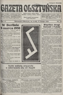 Gazeta Olsztyńska. 1938, nr 44