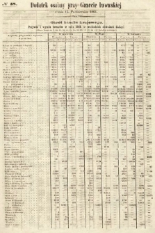 Dodatek Osobny przy Gazecie Lwowskiej. 1861, nr 38