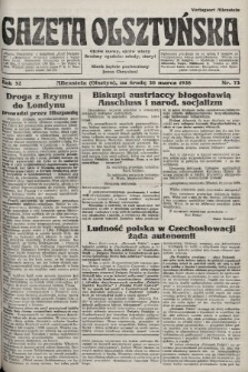 Gazeta Olsztyńska. 1938, nr 73