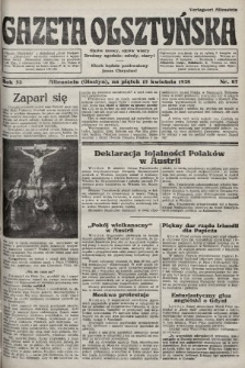 Gazeta Olsztyńska. 1938, nr 87