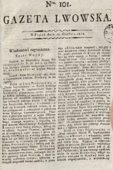 Gazeta Lwowska. 1812, nr 101