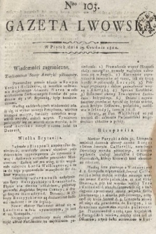 Gazeta Lwowska. 1812, nr 103