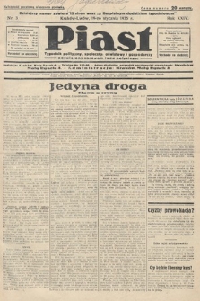 Piast : tygodnik polityczny, społeczny, oświatowy i gospodarczy, poświęcony sprawom ludu polskiego. 1936, nr 3