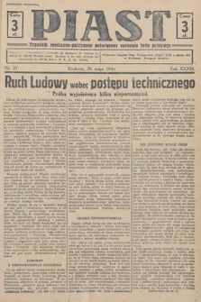Piast : tygodnik społeczno-polityczny poświęcony sprawom ludu polskiego. 1946, nr 21