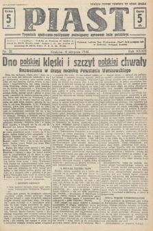 Piast : tygodnik społeczno-polityczny poświęcony sprawom ludu polskiego. 1946, nr 31