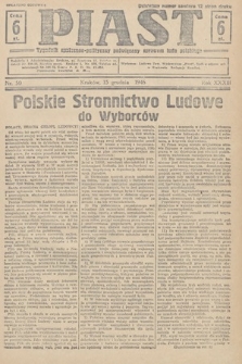 Piast : tygodnik społeczno-polityczny poświęcony sprawom ludu polskiego. 1946, nr 50