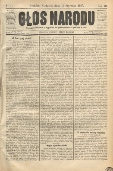 Głos Narodu. 1895, nr 11