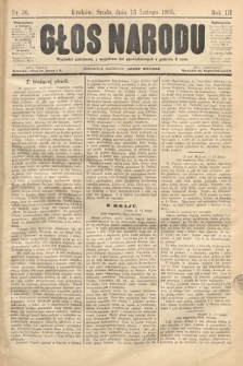 Głos Narodu. 1895, nr 36