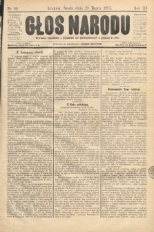 Głos Narodu. 1895, nr 66