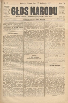 Głos Narodu. 1895, nr 97