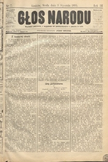Głos Narodu. 1895, nr 7