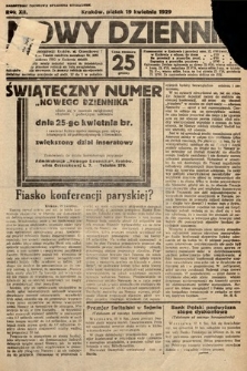 Nowy Dziennik. 1929, nr 106
