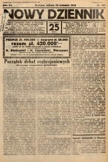 Nowy Dziennik. 1929, nr 107