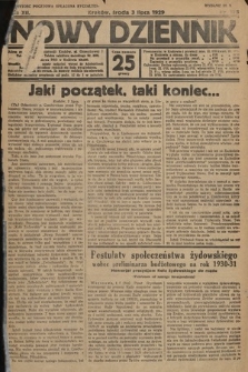Nowy Dziennik. 1929, nr 175