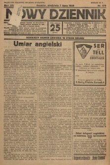 Nowy Dziennik. 1929, nr 179