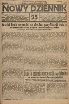 Nowy Dziennik. 1929, nr 252