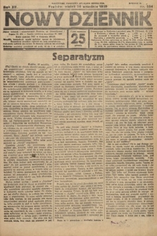 Nowy Dziennik. 1929, nr 254