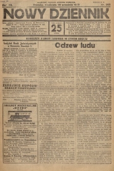 Nowy Dziennik. 1929, nr 263