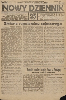 Nowy Dziennik. 1929, nr 285