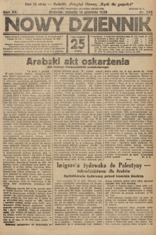 Nowy Dziennik. 1929, nr 335