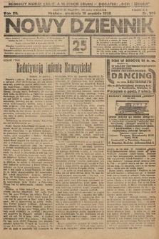 Nowy Dziennik. 1929, nr 336
