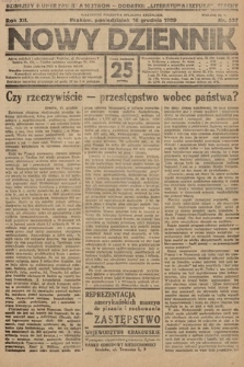 Nowy Dziennik. 1929, nr 337